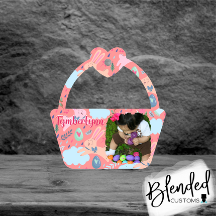 Easter Basket Tag Sublimation Blank - Set of 10