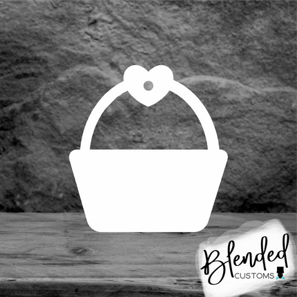 Easter Basket Tag Sublimation Blank - Set of 10
