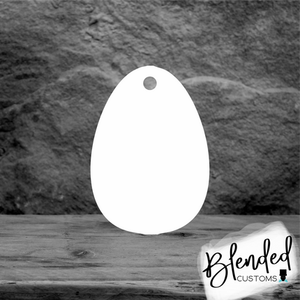 Easter Egg Easter Basket Tag Sublimation Blank - Set of 10