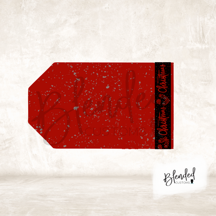 Merry Christmas Tag Ornament PNG Download